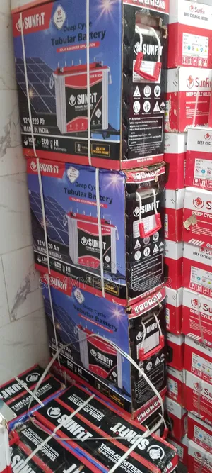 220ah Sunfit Tall Tubular Solar Battery Made in India 12v