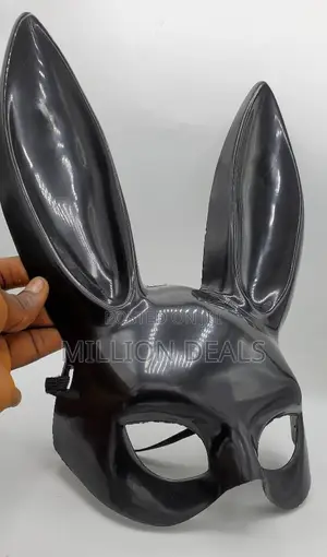 Unisex Fancy Black Party Face Mask