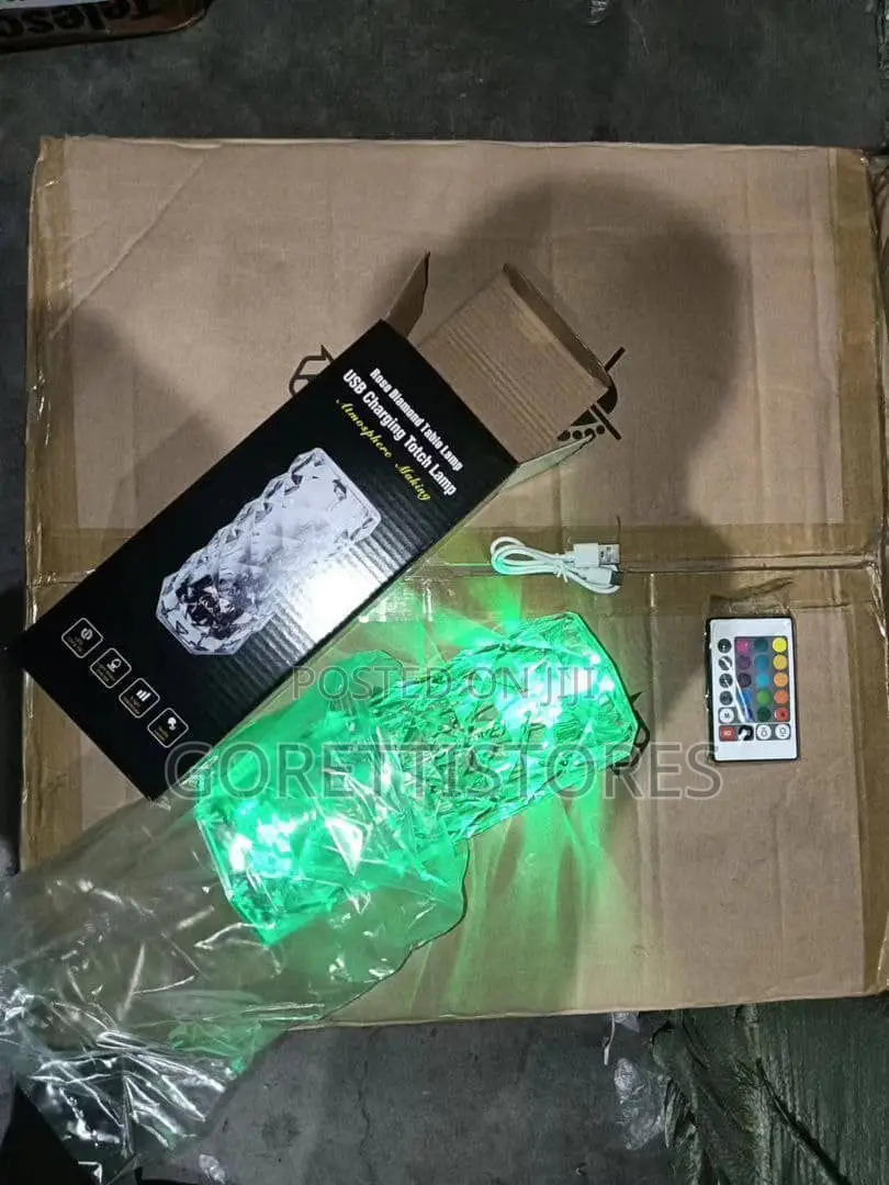 Diamond Led Colorful Table Lamp