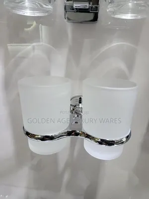 Stainless Double Toothbrush Holder Bc03