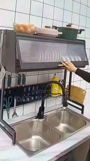 Standard 85cm Over Sink Plate Dish Drying Rack – Heavy Duty