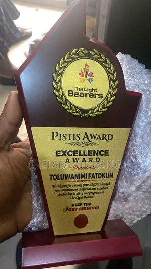 Wooden Plague /Award