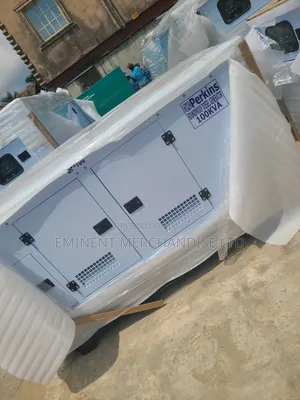 White Uk Perkins Soundproof 100kva