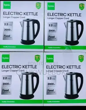 Original Synix Electric Kettle for Souvenirs