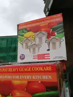 Original 4 Set Aluminium Pot