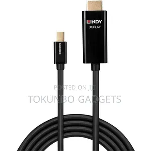 Lindy 2m Mini Display Port to Hdmi 4k60hz Adapter Cable