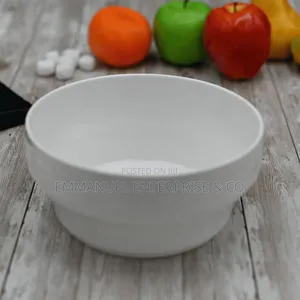 White Ceramics Soup Bowl - 36pcs