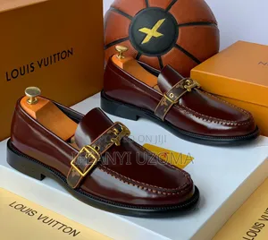 Classic Luxury Wine Color and Black Italian Shoe