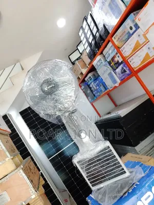 16inches Solar Rechargeable Fan With Panel