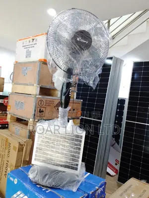 16inches Solar Rechargeable Fan With Panel