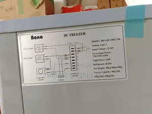168l Bona Solar Freezer