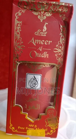 "Almas 100ml Ameer Al Oudh Luxe:48hrs Fragrance for Fabric"