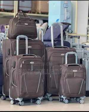 Set Of 5 Bonlor Luggage Traveling Box