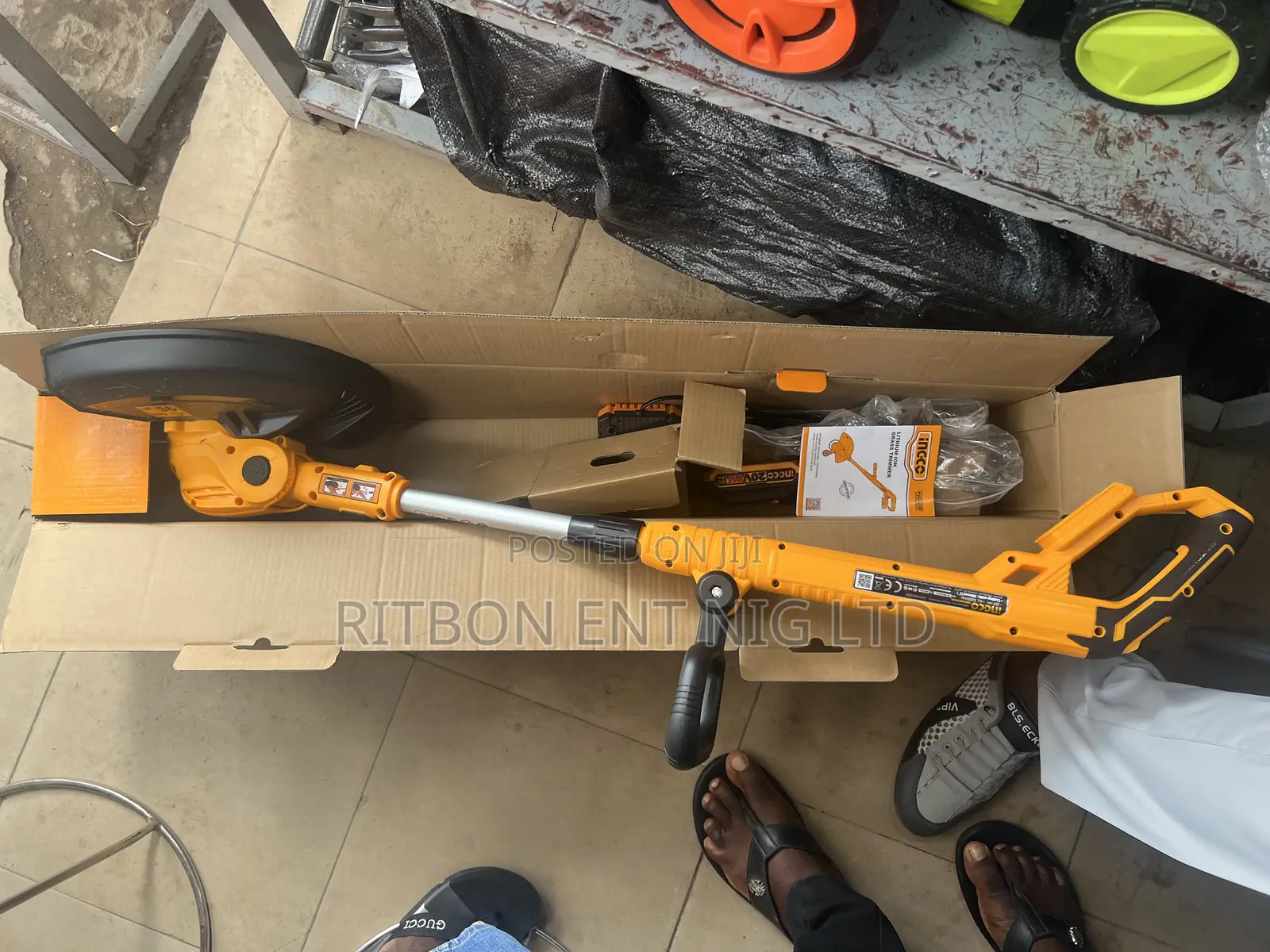 20v Ingco Cordless Brushcutter