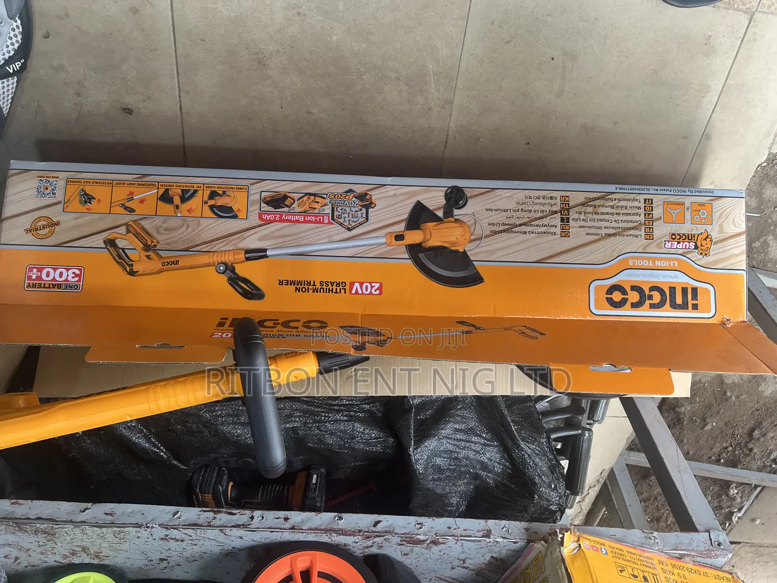 20v Ingco Cordless Brushcutter