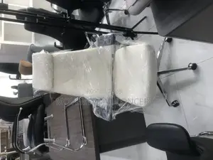 White Executive Office Leather Chair With Headrest