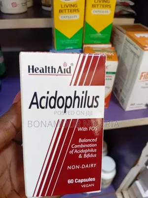 Healthaid Acidophilus With Fos X60 Veg Caps
