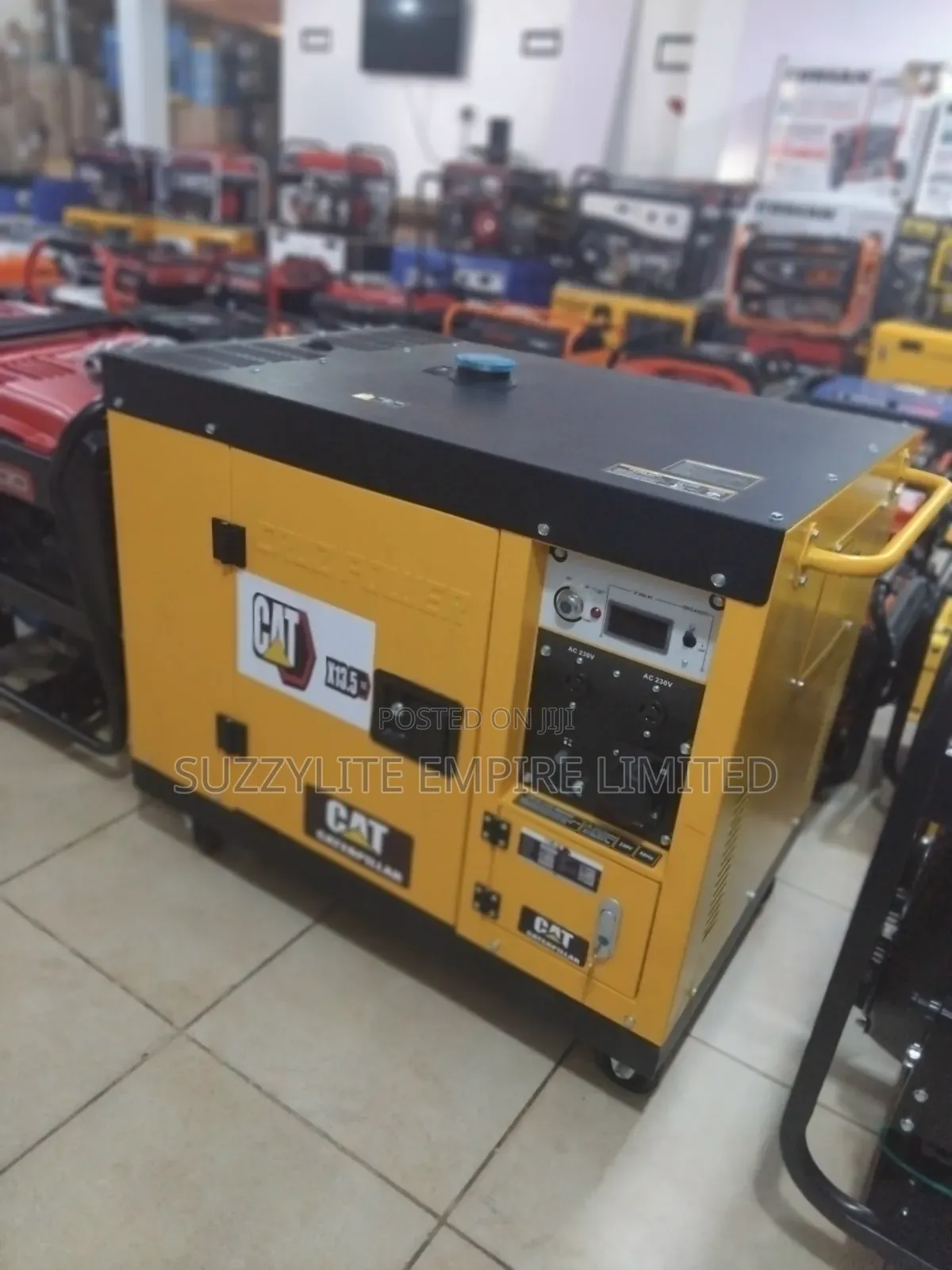 Cat 13kva Soundproof Generator