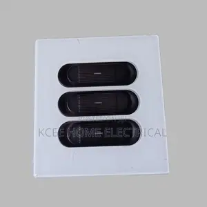 Luxuary Ulti 3 Gang Wall Switch Socket in Acrylic Finish