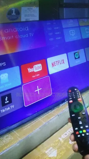 50 Inches With Unique and Sharp Building Showcase Tv