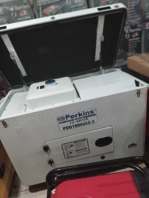Perkins 12.5kva Soundproof Diesel Generator Copper Coil Engine