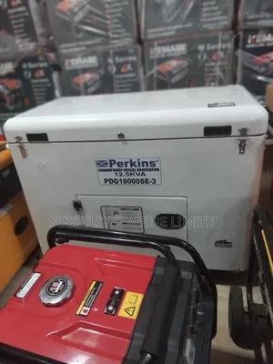 Perkins 12.5kva Soundproof Diesel Generator Copper Coil Engine