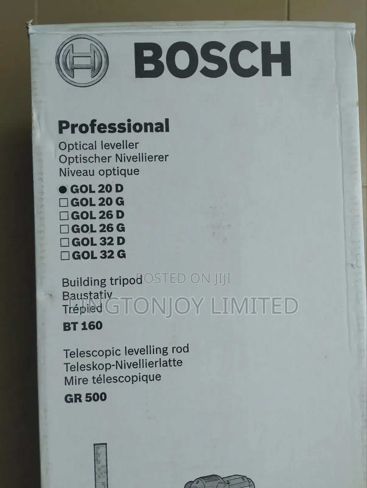 Optical Leveller, Gol 20d + Bt160 + Gr500