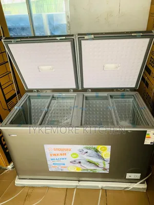 Original Snowsea Double Door Chest Freezer Model Bd-600