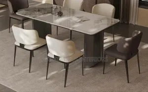 Royal Exquisite Marble Top Dining Table
