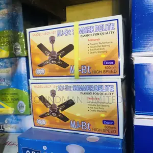 Short Blade High Speed Ceiling Fan 600mm Summer Delite