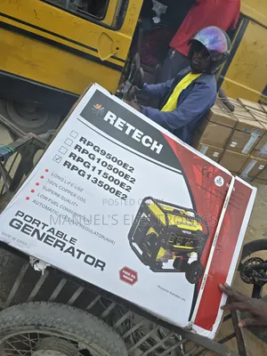 10kva Retech Petrol Generator Model Rpg13500e2 100% Copper