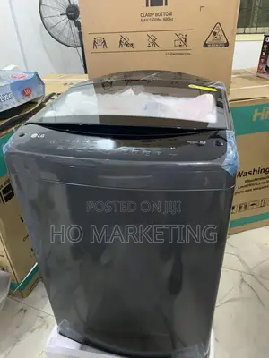 Brand New Lg 19kg Washer With Glass Lid, and Smart Feature