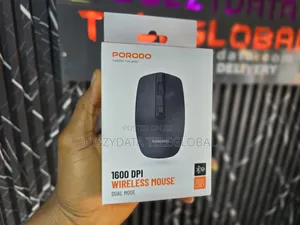 Porodo 1600 Dpi Wireless Mouse Dual Mode