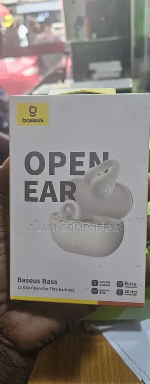 Baseus Bass 15 Clip Open Ear TWS Earbuds