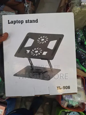 Yl-906 Rotating Aluminum Laptop Stand With Cooling Fans