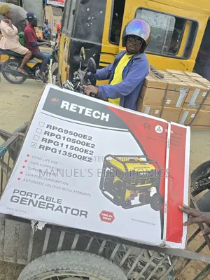 Complete 10kva Retech Petrol Generator 100% Copper Coil