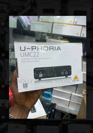 Behringer U-Phoria Umc22 Usb Audio Interface (Soundcard)