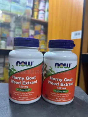 Now Horny Goat Weed Extract 750mg Plus 150mg Of Maca Root