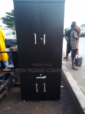 Wardrobe 2 Door Black