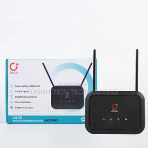Olax Ax8 Pro Cat4 Wifi 6 5000mah Battery Sma Antenna 4g