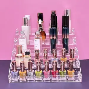 6 Layers Storage Table Organizer Nail Gel Display