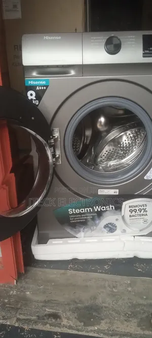 Hisense Inverter Washing Machine Front Loader Automatic 8kg