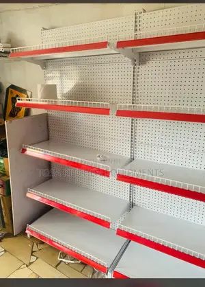 Single Supermarket Shelves