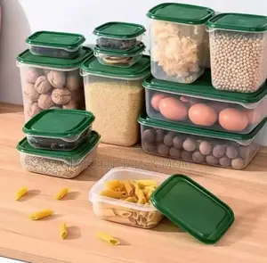 17pcs Set of Plastic Storage Containers