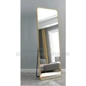 Golden Frame Standing / Wall Mounted Mirror