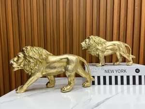Luxury Stealth Lion Decor Aval in Two Sizes