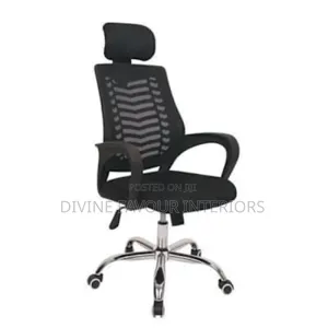 Headrest Victory Office Chair- Black