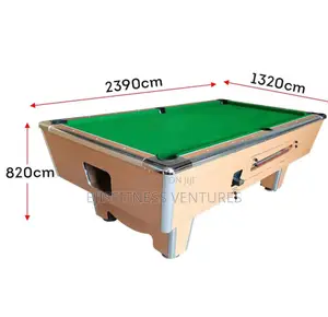 American Fitness Brown Marble and Coin Snooker