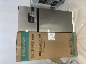New Hisense 124liters Double Door Refrigerator Top Freezer