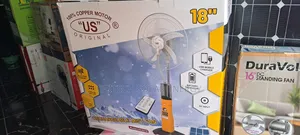 Solar Ac Fan With Panel and Bulb